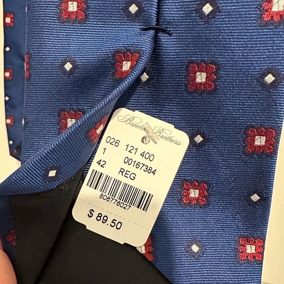 NWT! BROOKS BROTHERS SILK TIE $23 OBO - Picture 2 of 10